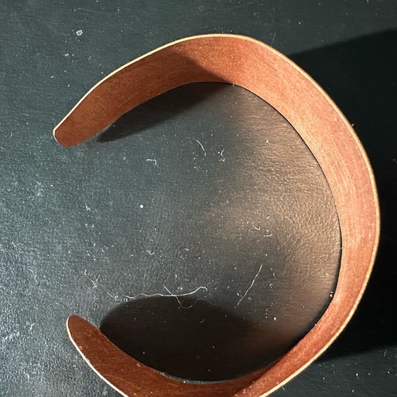 Vintage Painted Copper Bracelet - Picture 7 of 8